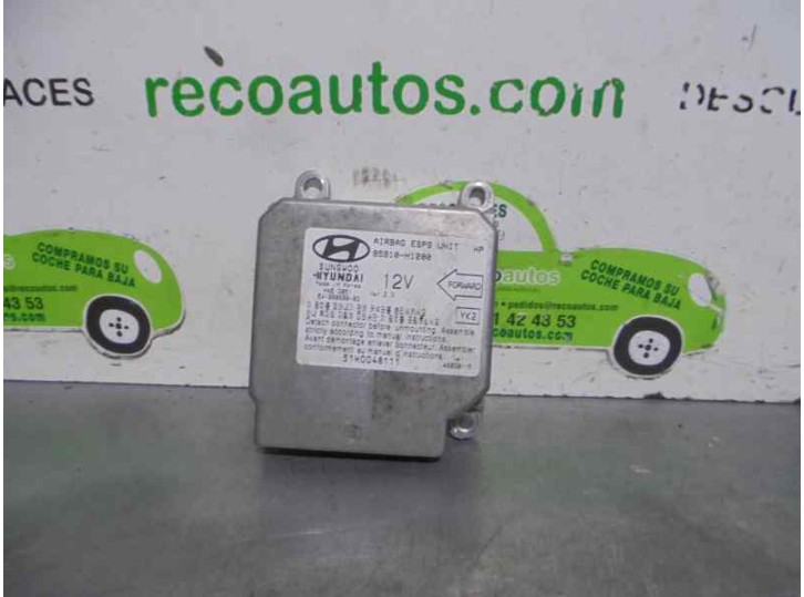 Recambio de centralita airbag para hyundai terracan (hp) 2.9 crdi cat referencia OEM IAM 95910H1200 EA100060003 