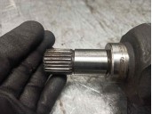 Recambio de transmision delantera izquierda para peugeot 407 1.6 hdi referencia OEM IAM 9644292680  