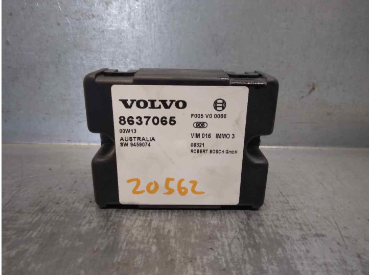 Recambio de modulo electronico para volvo s70 berlina 2.5 20v cat referencia OEM IAM 8637065 F005V00066 BOSCH