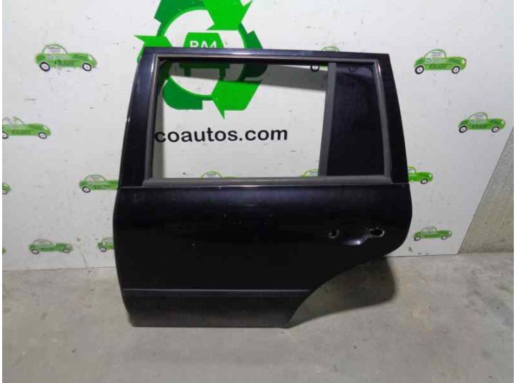 Replacement rear left door for Skoda Octavia Combi (1U5) 1.9 TDI SLX (81kW) OEM IAM reference 1U9833051A BLACK 5 DOOR
