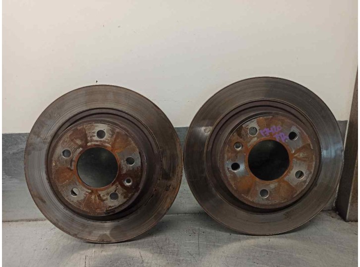 Recambio de disco freno trasero para chevrolet cruze 2.0 diesel cat referencia OEM IAM 13502139  