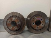 Recambio de disco freno trasero para chevrolet cruze 2.0 diesel cat referencia OEM IAM 13502139 
