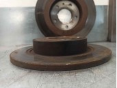 Recambio de disco freno trasero para chevrolet cruze 2.0 diesel cat referencia OEM IAM 13502139  