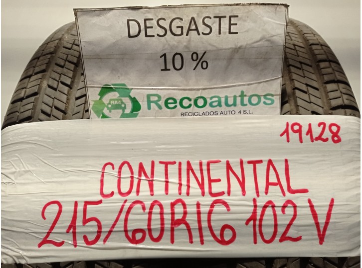Recambio de neumatico continental para ssangyong rodius 2.7 turbodiesel cat referencia OEM IAM 21565R16102V CONTINENTAL 4 X 4 CO