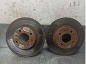 Replacement front brake disc for Fiat Brava (182) 1.9 Turbodiesel OEM IAM reference 