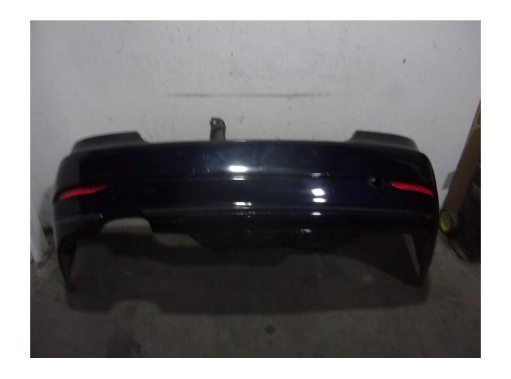 Replacement rear bumper for BMW 5 Series saloon (E60) 530d OEM IAM reference 51127178182 BLUE 4 DOORS