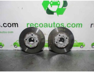 Recambio de disco freno delantero para toyota yaris (ncp1/nlp1/scp1) 1.4 turbodiesel cat referencia OEM IAM 4351252040 