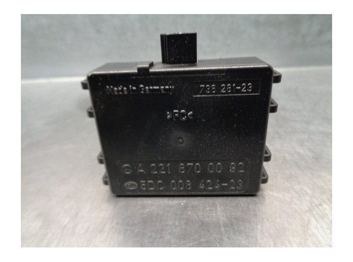 Recambio de sensor lluvia para mercedes-benz clase s (w221) berlina 320 / 350 cdi (221.022) referencia OEM IAM A2218700092 5DC00