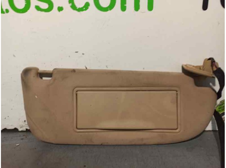 Recambio de parasol derecho para peugeot 607 (s1) 2.2 hdi fap cat referencia OEM IAM 8143EK 