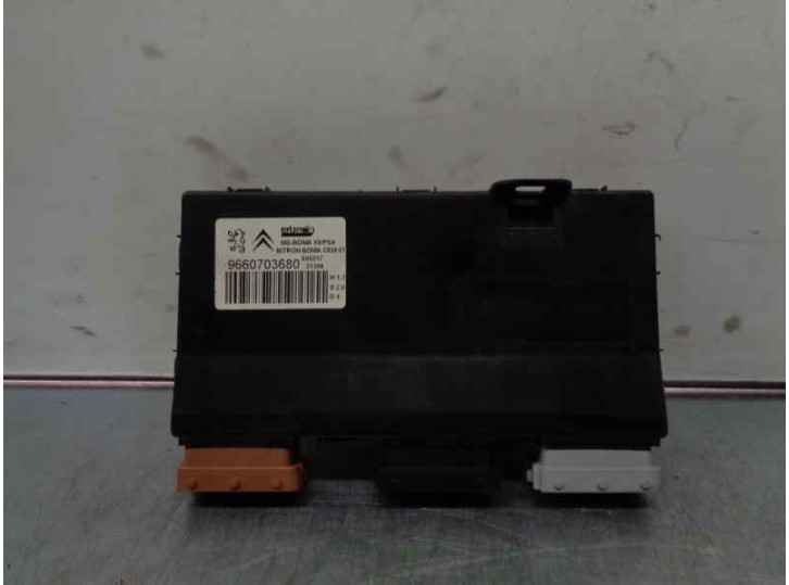 Recambio de modulo electronico para citroën c6 2.7 v6 hdi fap cat (uhz / dt17ted4) referencia OEM IAM 9660703680 