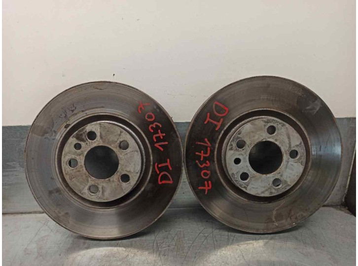 Recambio de disco freno delantero para fiat scudo (222) 2.0 jtd cat referencia OEM IAM 1325772080  