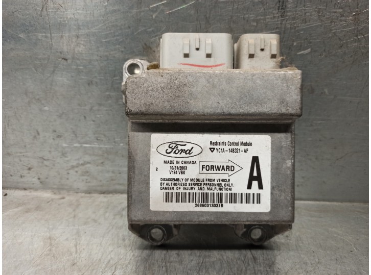 Recambio de centralita airbag para ford transit caja cerrada, corta (fy) (2000 =>) ft 330 2.4 referencia OEM IAM YC1A14B321AF 