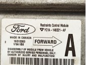 Recambio de centralita airbag para ford transit caja cerrada, corta (fy) (2000 =>) ft 330 2.4 referencia OEM IAM YC1A14B321AF 