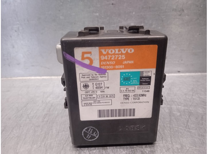 Replacement electronic module for Volvo S70 sedan 2.5 20V CAT OEM IAM reference 9472725 1313008051 DENSO