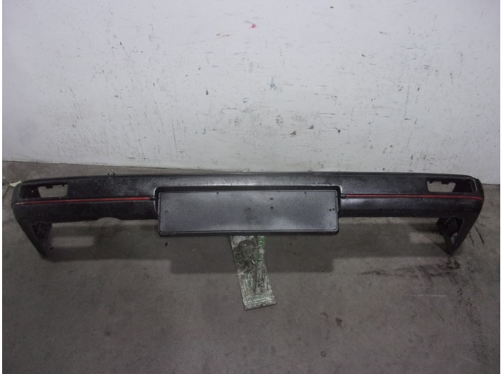 Replacement front bumper for Volkswagen Golf II (191/193) 1.6 OEM IAM reference 165807103 BLACK 