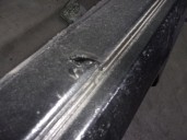 Recambio de paragolpes delantero para volkswagen golf ii (191/193) 1.6 referencia OEM IAM 165807103 NEGRO 