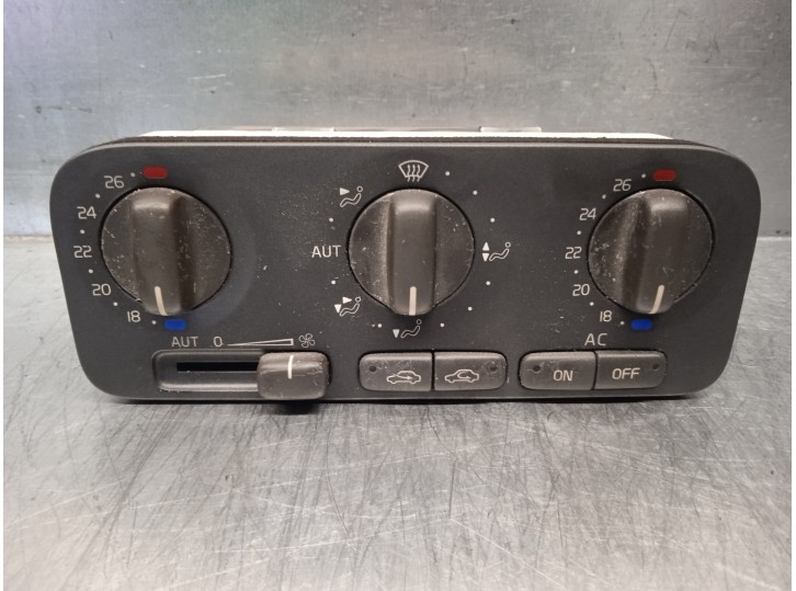 Replacement heater / air conditioning control unit for Volvo S70 Saloon 2.5 20V cat OEM IAM reference 9171799 99W50E ALPS