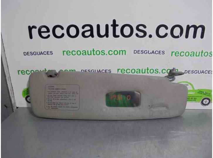 Recambio de parasol derecho para hyundai h 1 2.5 turbodiesel referencia OEM IAM 852024A820CI 
