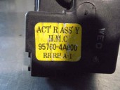 Recambio de motor cierre centralizado trasero derecho para hyundai h 1 2.5 turbodiesel referencia OEM IAM 957604A000 CORREDERA