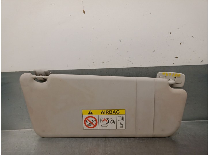 Recambio de parasol derecho para opel combo e tour / life (k9) 1.5 referencia OEM IAM 9809498377 98094980BJ 