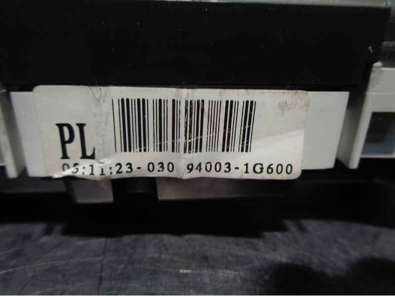 Recambio de cuadro instrumentos para kia rio 1.5 crdi referencia OEM IAM 940031G600  