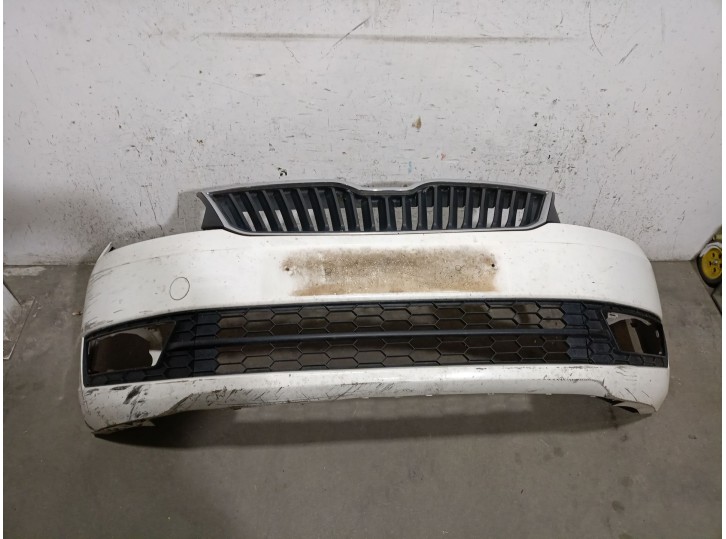 Recambio de paragolpes delantero para skoda rapid (nh3, nk3, nk6) 1.6 tdi referencia OEM IAM 5JA807221 5JA807221 