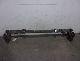 Recambio de puente trasero para volkswagen caddy ka/kb (2k) referencia OEM IAM 2K5501101E PARA DISCOS 5 AGUJEROS BURRA 7