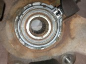 Recambio de mangueta delantera izquierda para dacia sandero 1.5 dci referencia OEM IAM K9KE8 K9KE8 