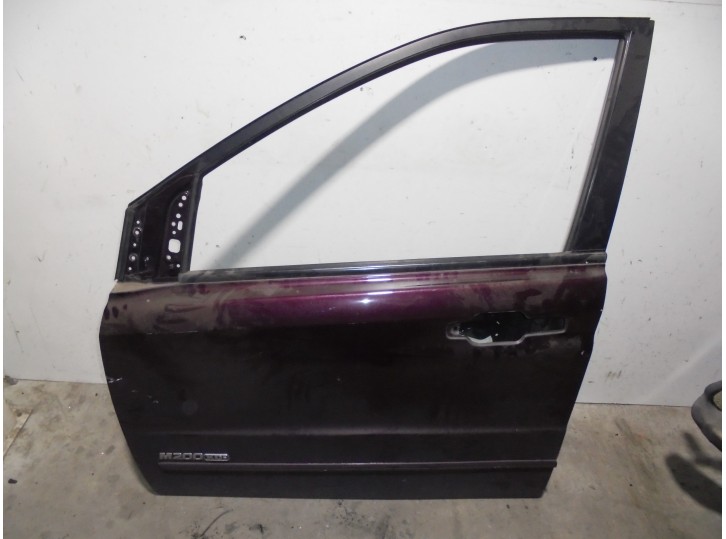 Recambio de puerta delantera izquierda para ssangyong kyron 2.0 referencia OEM IAM 6200308D50 MORADA 5 PUERTAS