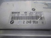Recambio de centralita motor uce para bmw serie 3 berlina (e46) 2.0 16v diesel cat referencia OEM IAM 2248959 0281001445 BOSCH