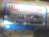 Replacement starter motor for Kia Rio 1.3 cat OEM IAM reference 361002X000 112847 DELCO