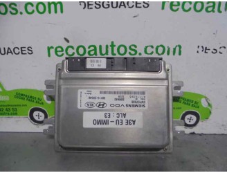 Replacement engine ECU for Kia Rio 1.3 CAT OEM IAM reference 391102X546 5WY5703B SIEMENS