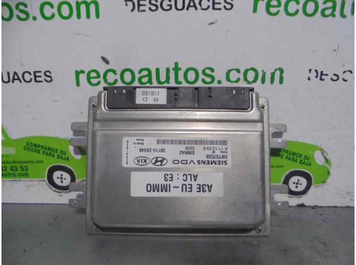 Recambio de centralita motor uce para kia rio 1.3 cat referencia OEM IAM 391102X546 5WY5703B SIEMENS