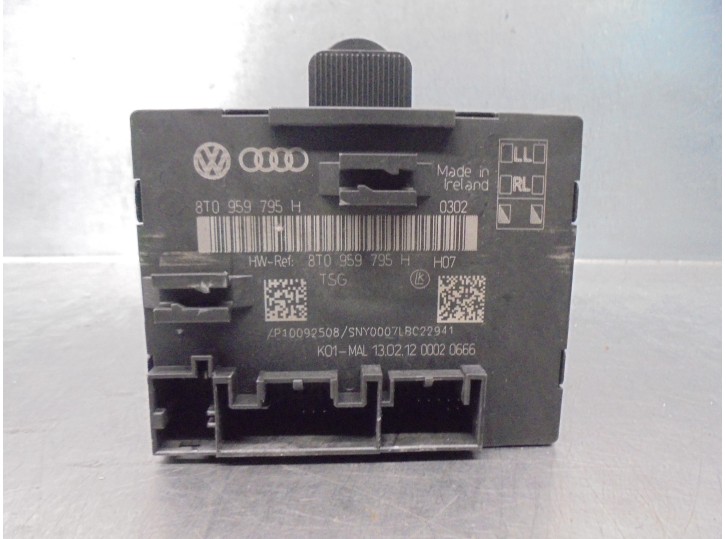Recambio de centralita cierre para audi a4 ber. (b8) 2.0 16v tdi referencia OEM IAM 8T0959795H 