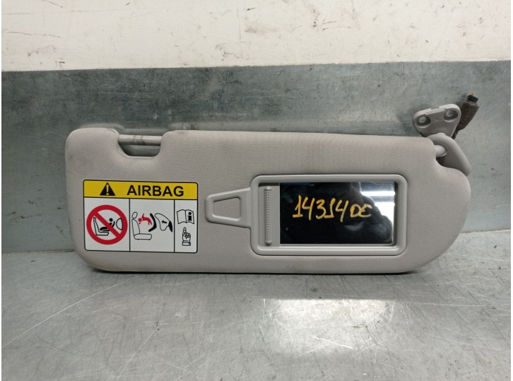 Recambio de parasol derecho para hyundai i40 1.7 crdi cat referencia OEM IAM 852023Z070TX  