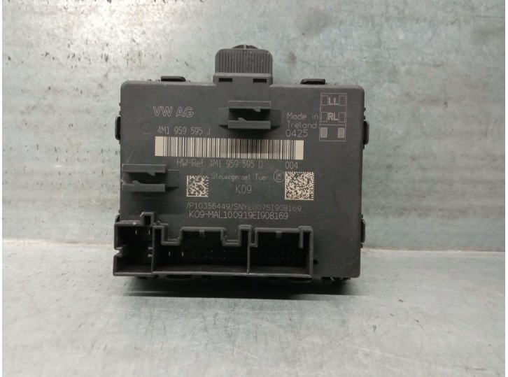Recambio de centralita cierre para audi a6 c8 (4a2) 35 tdi mild hybrid referencia OEM IAM 4M1959595J  4M1959595D