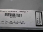Replacement audio system / CD radio for Citroën C4 Berlina Exclusive OEM IAM reference 9663723177 
