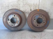 Replacement front brake disc for Opel Agila Basic OEM IAM reference 9193872 