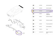 Recambio de moldura para jaguar xe (x760) 2.0 d referencia OEM IAM GX7344249AE T4N18946 