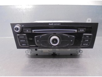 Recambio de sistema audio / radio cd para audi a4 ber. (b8) 2.0 16v tdi referencia OEM IAM 8R1035186 