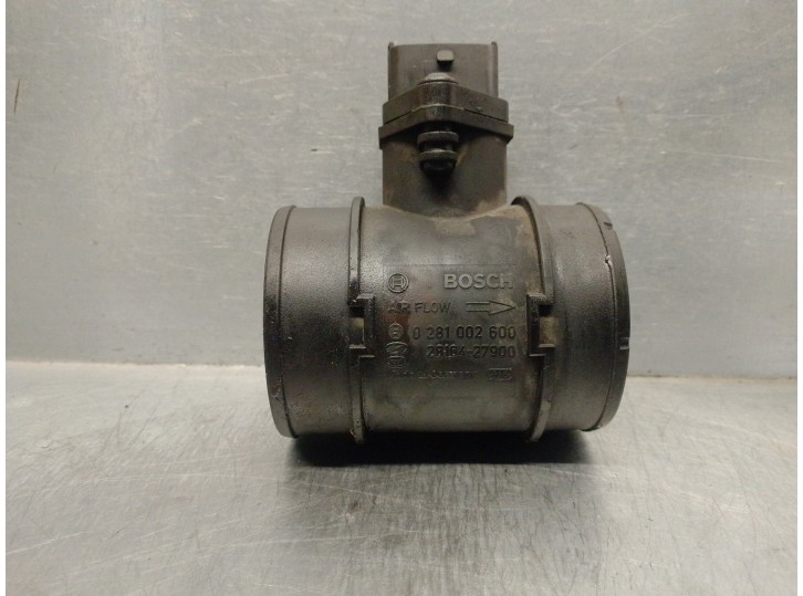 Replacement mass air flow sensor for Hyundai Tucson (JM) 2.0 CRDi 4WD OEM IAM reference 2816427900 0281002600 BOSCH