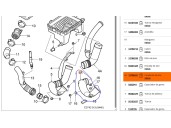 Recambio de tubo para saab 9-3 station wagon (e50) 1.9 tid referencia OEM IAM 12798431 12798431 