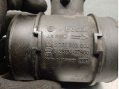 Replacement mass air flow sensor for Hyundai Tucson (JM) 2.0 CRDi 4WD OEM IAM reference 2816427900 0281002600 BOSCH