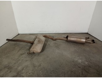 Recambio de tubo escape trasero para skoda superb i (3u4) 2.0 tdi referencia OEM IAM 8E0253611BD 3U0253409F 