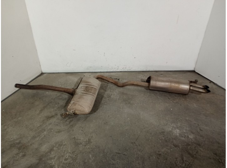 Recambio de tubo escape trasero para skoda superb i (3u4) 2.0 tdi referencia OEM IAM 8E0253611BD 3U0253409F 