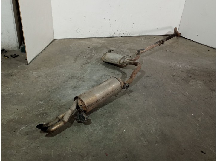Recambio de tubo escape trasero para audi a4 b5 (8d2) 1.9 tdi referencia OEM IAM 8D0253611Q 8D0253609T 