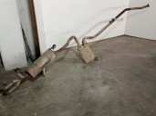 Recambio de tubo escape trasero para audi a4 b5 (8d2) 1.9 tdi referencia OEM IAM 8D0253611Q 8D0253609T 