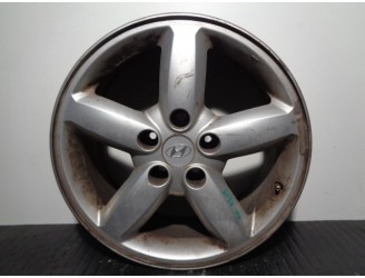Recambio de llanta para hyundai santa fe (bm) 2.2 crdi cat referencia OEM IAM 529102B170 R177JX17OFFSET41 ALUMINIO 5P