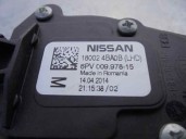 Recambio de potenciometro pedal para nissan qashqai (j11) 1.5 turbodiesel cat referencia OEM IAM 180024BA0B 6PV00997815 