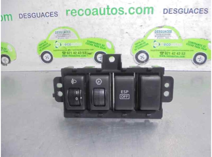 Recambio de mando luces salpicadero para renault koleos 2.0 dci diesel fap referencia OEM IAM 2657858  